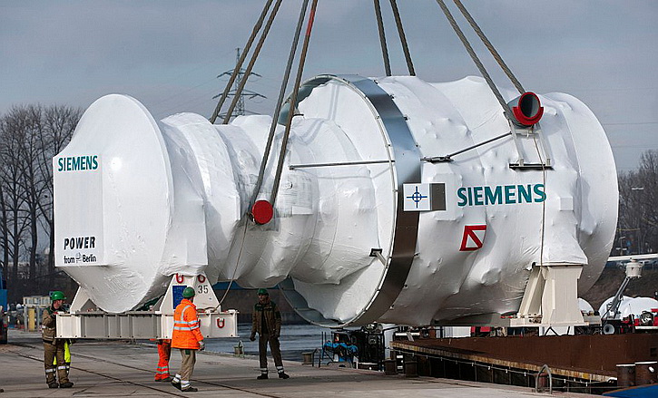 Siemens грозит прекратить работу с Россией из-за поставки турбин в Крым