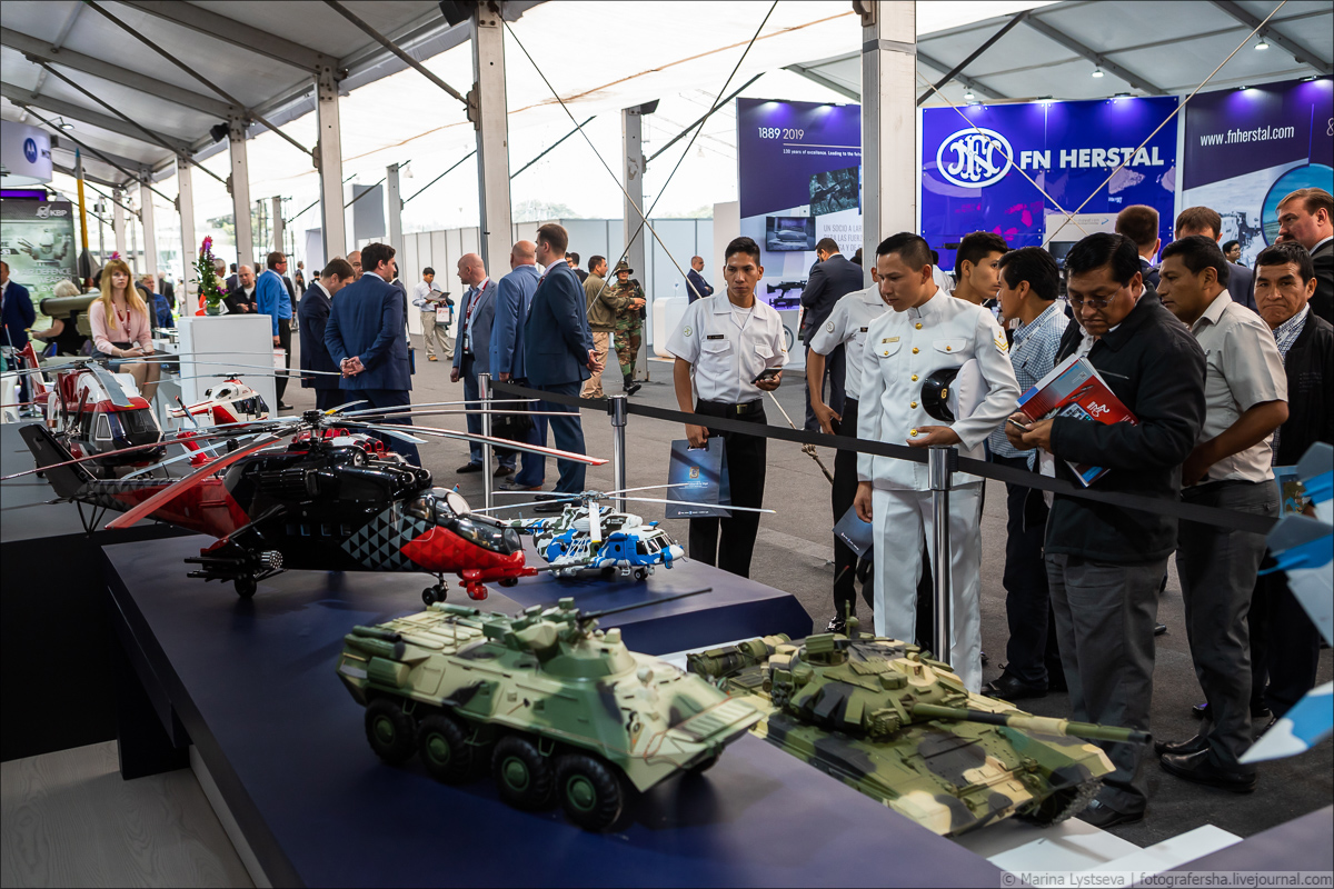 "Рособоронэкспорт"  на выставке вооружений  SITDEF-2019  в Лиме sitdef-2019,оружие,Россия