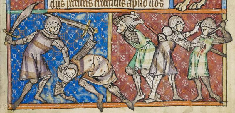 Средневековое оружие в миниатюрах история