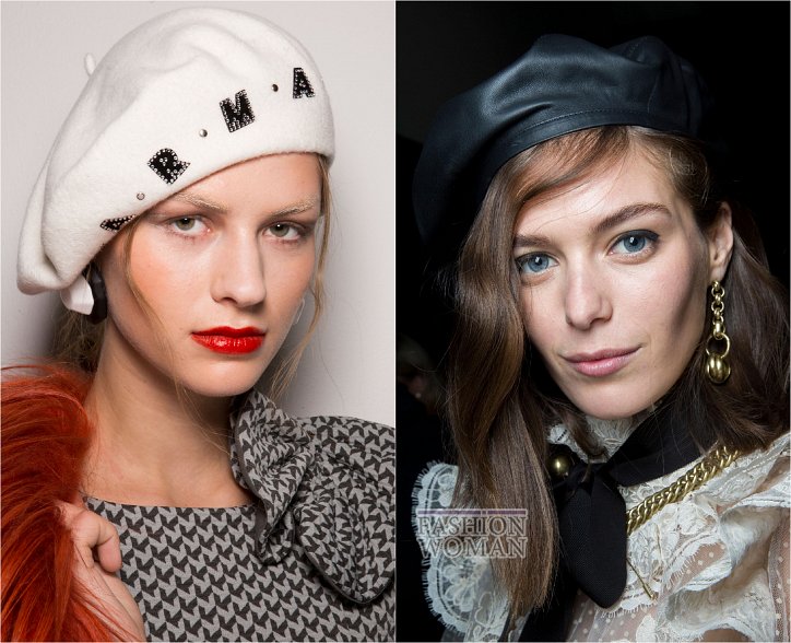 Модные головные уборы осень-зима 2019-2020 головные уборы,дизайнеры,коллекции,мода,мода и красота,модные тенденции