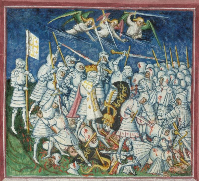 Средневековое оружие в миниатюрах история