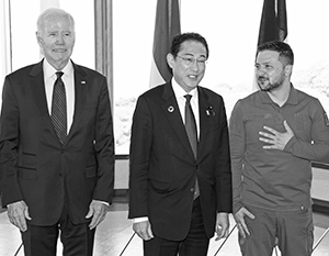 На саммите G7 Зеленский оскорбил Японию и подставил США На саммите G7 Зеленский оскорбил Японию и подставил США геополитика