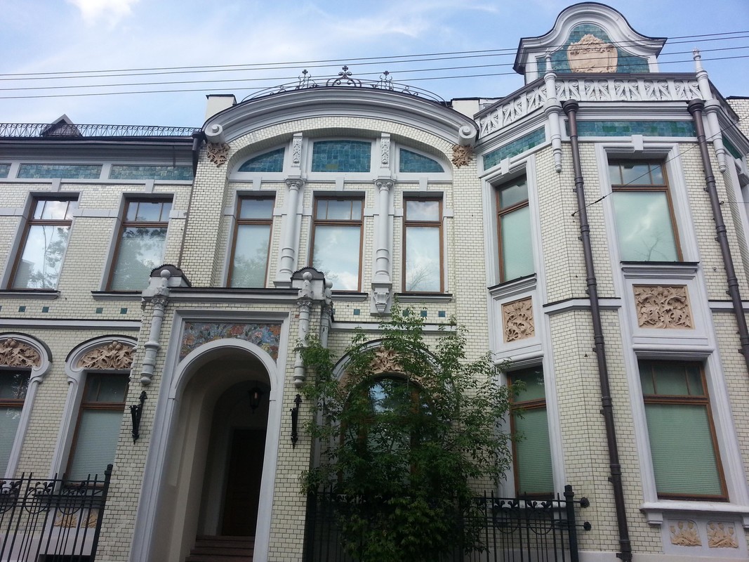 Причудливый декор московских домов в стиле модерн, ч.2