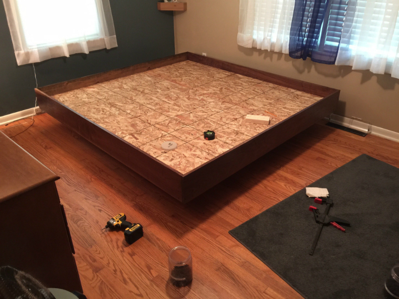 как сделать кровать