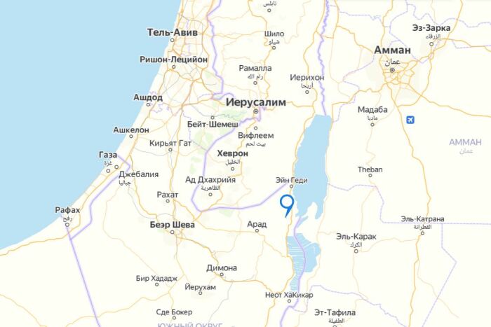 Рядом с Мертвым морем, в югу от Иерусалима. |Фото: ya.ru.