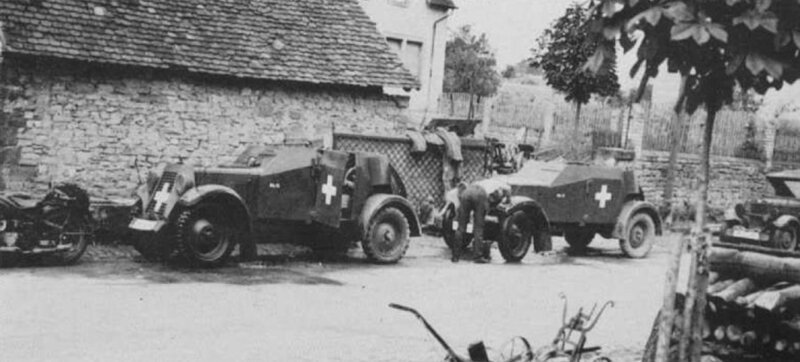 Maschinengewehrkraftwagen Sd.Kfz.13 «Adler» 