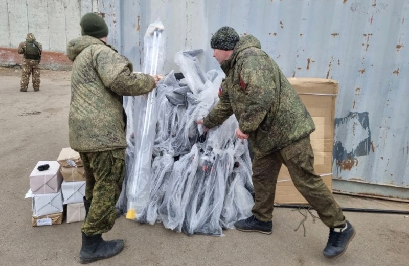 Из Владимирской области в зону СВО передали груз со специальными средствами разведки