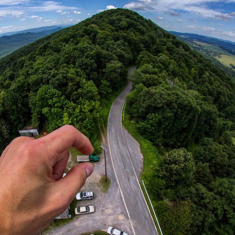 Перспектива без фотошопа, красивое фото, лови момент, удачное фото