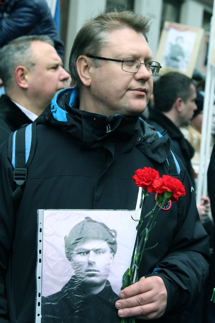 Бессмертный полк в Санкт-Петербурге