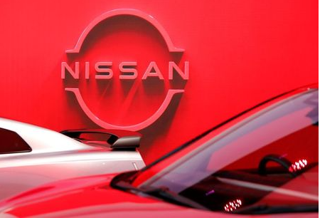 The logo of Nissan Motor Corp. is displayed the company's showroom in Tokyo, Japan November 11, 2020. REUTERS/Issei Kato