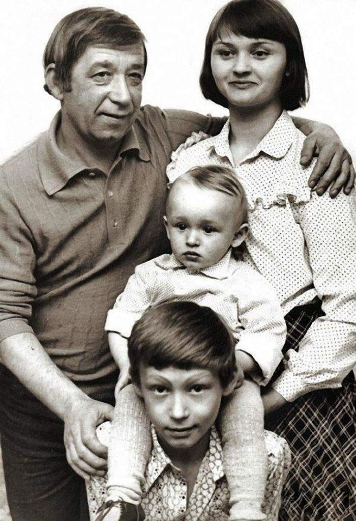 Семейные фотографии советских знаменитостей