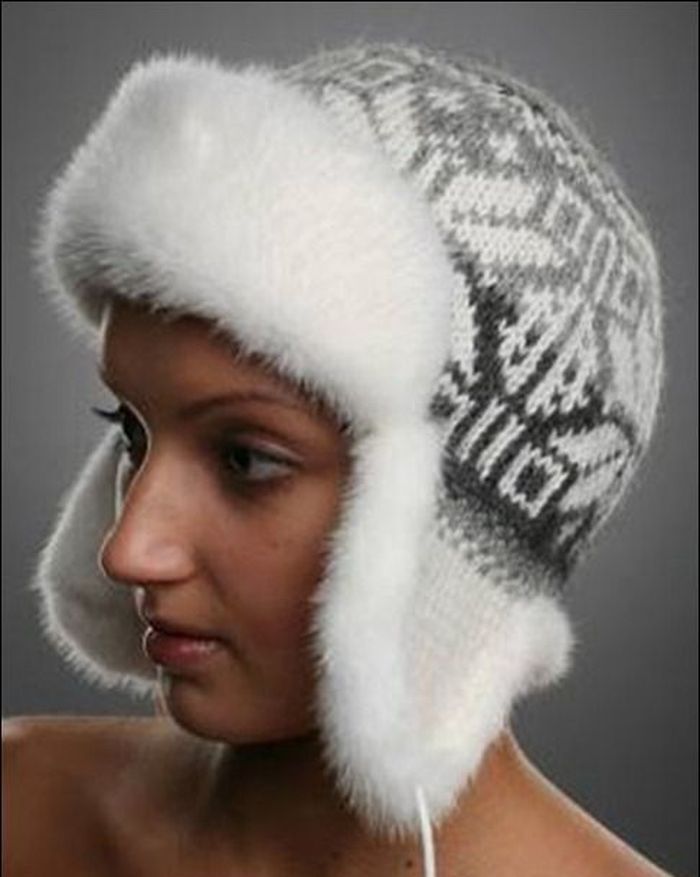 шапка-ушанка, зима, головной убор