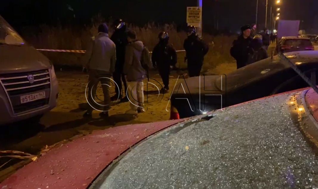 ФАН публикует кадры «побитых» автомобилей, которые пострадали от взрыва газа в «Новом Колпино»