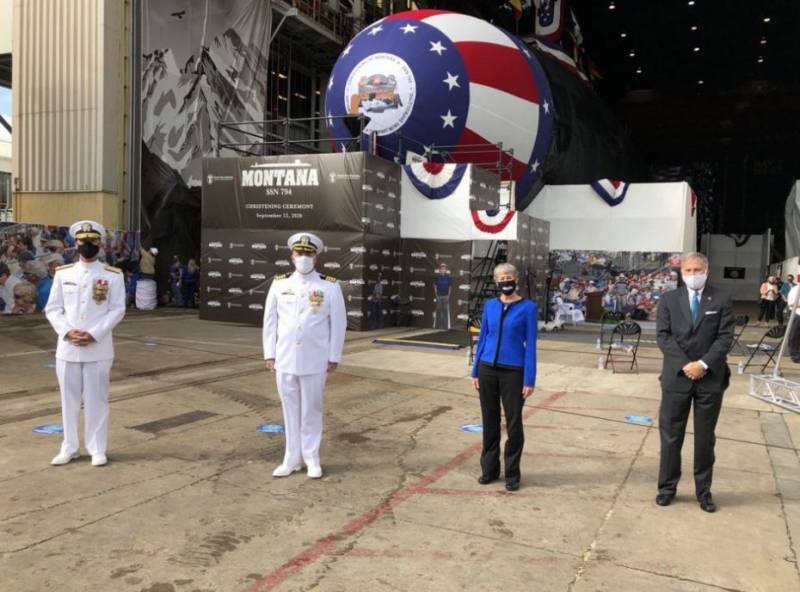В ВМС США прошедшую первые ходовые испытания новую атомную субмарину Montana назвали наиболее технологичной в мире