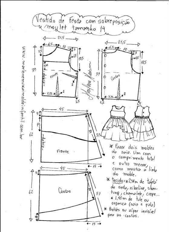 Выкройка платья на выпускной в детском саду выкройка платья,детское платье,Одежда