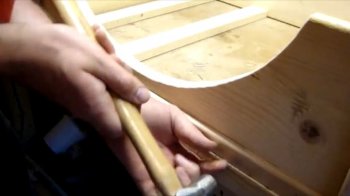 Кровать для собаки своими руками