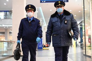 ТЦ «Охотный ряд» могут оштрафовать на 1 млн руб. за нарушения антиковидных мер. Фото: Алексей Орлов, «Вечерняя Москва»