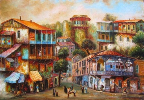 Художник Давид Мартиашвили. Как создать праздник для души