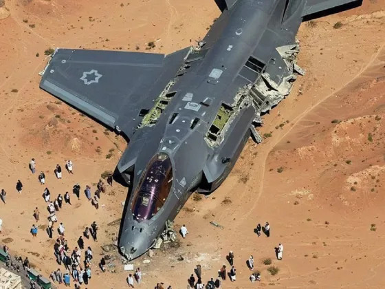 Фото гигантского израильского F-35, который якобы сбил Иран, стало мемом