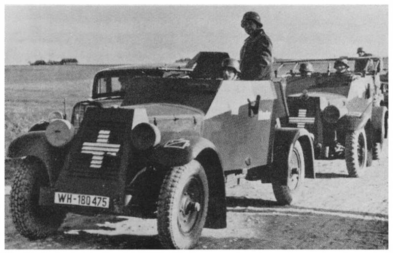 Maschinengewehrkraftwagen Sd.Kfz.13 «Adler» 