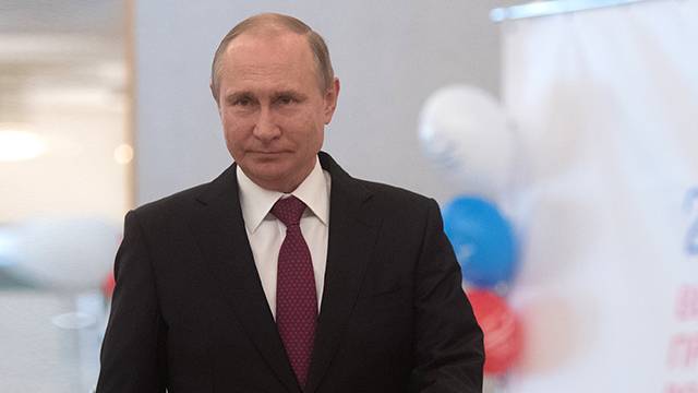 Результат Путина превысил 75% голосов