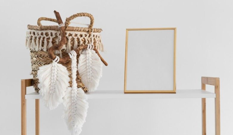 Как украсить пространство чем-то плетёным