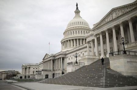 The U.S. Capitol Building following a rainstorm on Capitol Hill in Washington, U.S., December 4, 2020. REUTERS/Tom Brenner