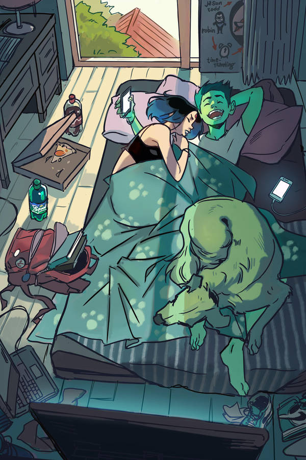 Художник показал, как выглядит настоящая, неподдельная любовь Художник показал, как выглядит настоящая, неподдельная любовь иллюстрация