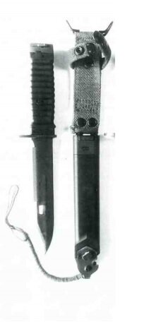 Особенности немецкого штык-ножа для карабина Стонер 63А1.