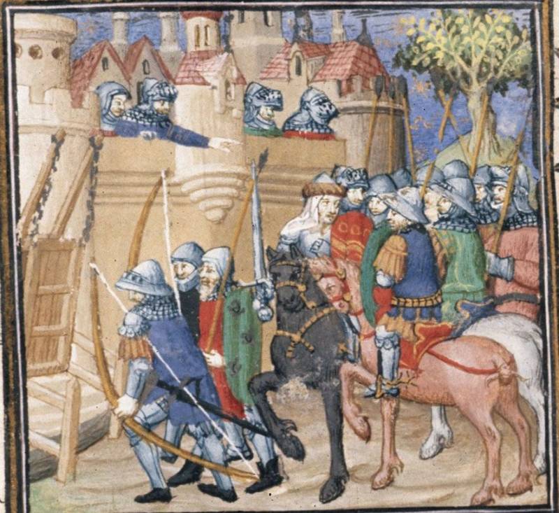 Средневековое оружие в миниатюрах история