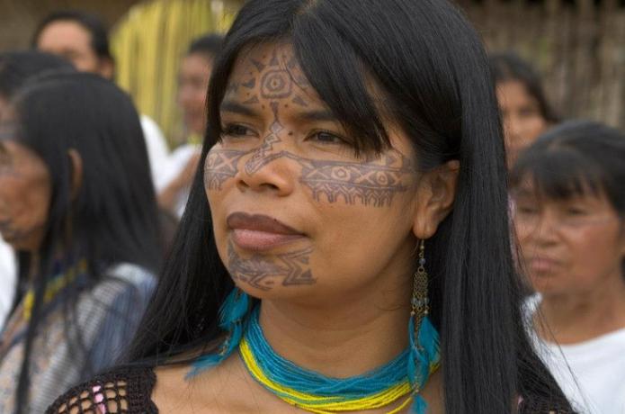 Женщины племен Амазонки. Дикие племена Амазонки