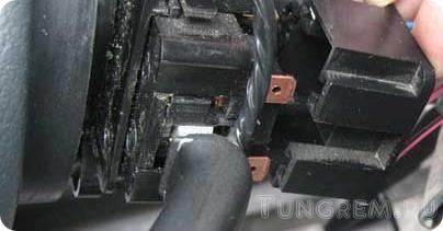 Замена  переключателей дворников, дальнего света и поворотов на Lada Kalina