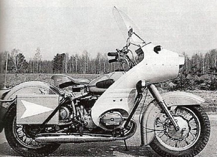 М-100 - мотоцикл особого назначения Мото