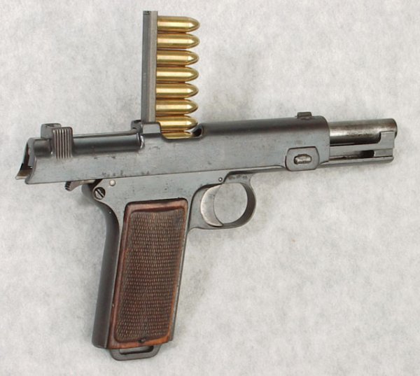 Пистолет Steyr M1912 / M1911 / Steyr Hahn оружие