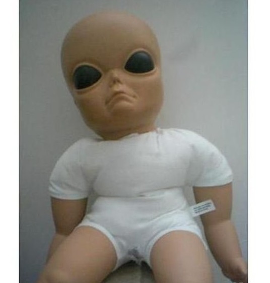 Пупс-инопланетянин. Какая прелесть. Дайте два! бесполезные, смешно, странное, товары, юмор
