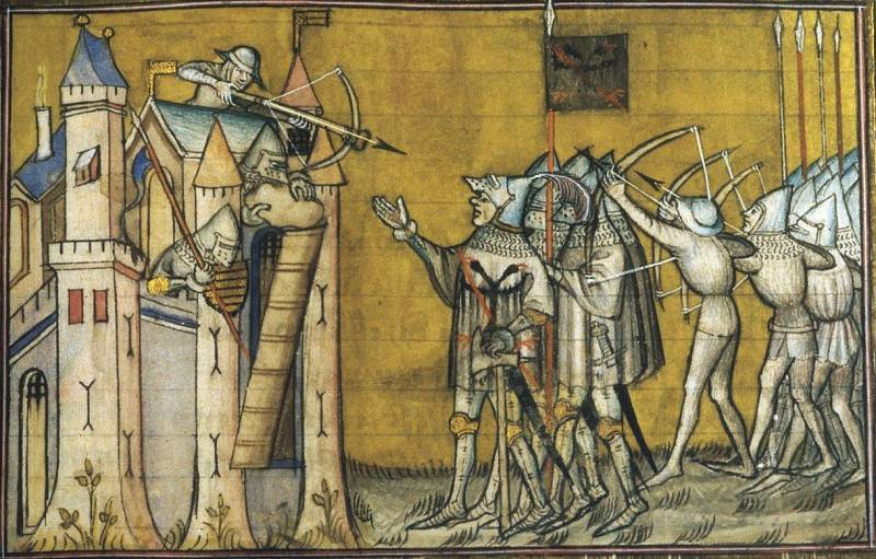 Средневековое оружие в миниатюрах история