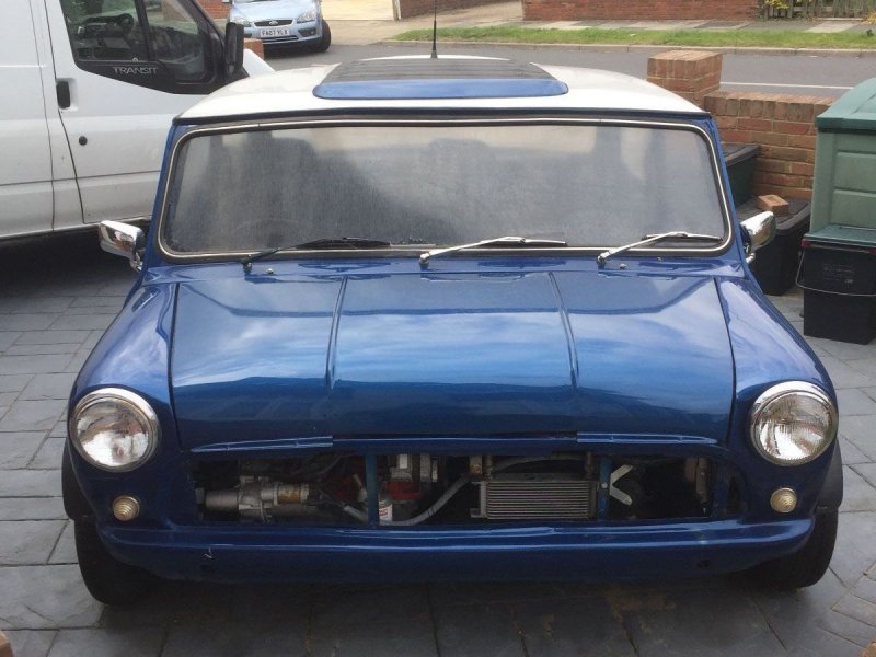 Классический Austin Mini с нестандартным расширенным кузовом austin mini, mini, авто, найдено на ebay, самоделка, своими руками, тюнинг