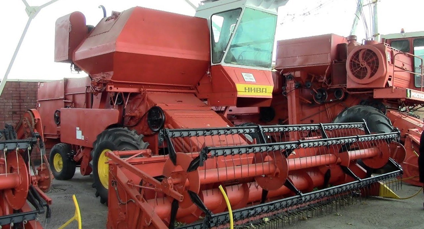 Самый надежный советский комбайн — СК 5 “Нива”