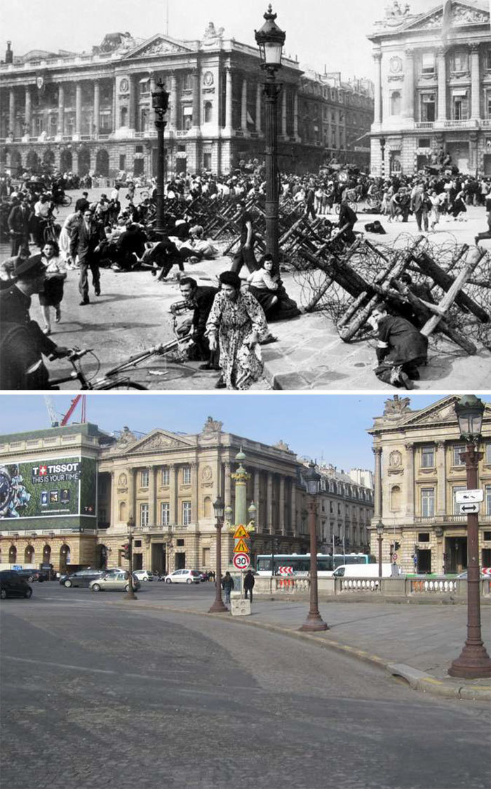 20 фото «до и после» о том, как поменяла Европу Вторая мировая война