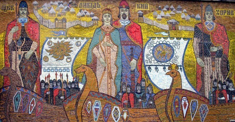Мозаика советского периода 