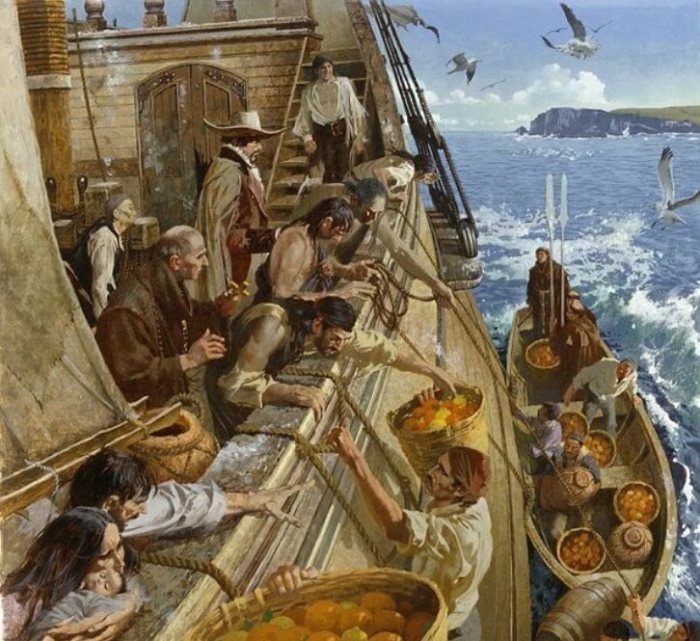 Чем приходилось питаться морякам в прошлые времена