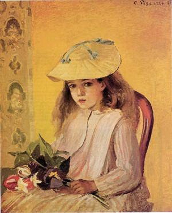 Писсаро «Портрет Жанны Рейчел», 1872