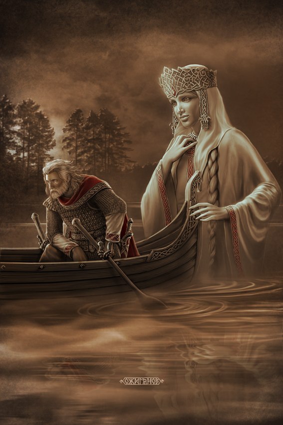 Славянские былины, скандинавские саги,  народные  сказания на  картинах современных русских художников.