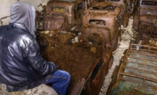 Машины спрятали в шахте и забыли про них на 75 лет: тайник случайно нашел обычный турист Культура