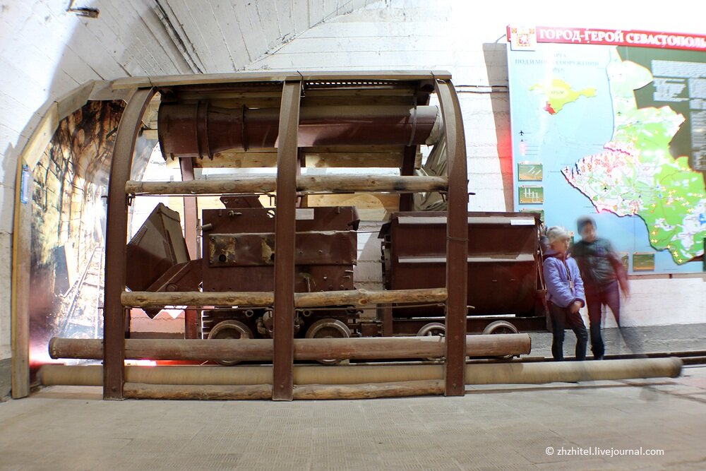 Секретное метро для подводных лодок в Крыму Секретное метро для подводных лодок в Крыму Балаклава