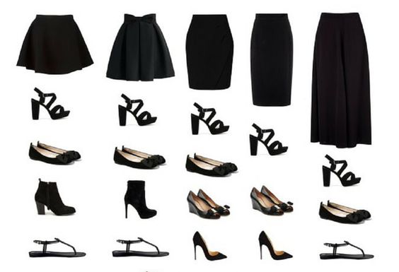 Эти правила помогут вам подобрать обувь к юбкам разной длины