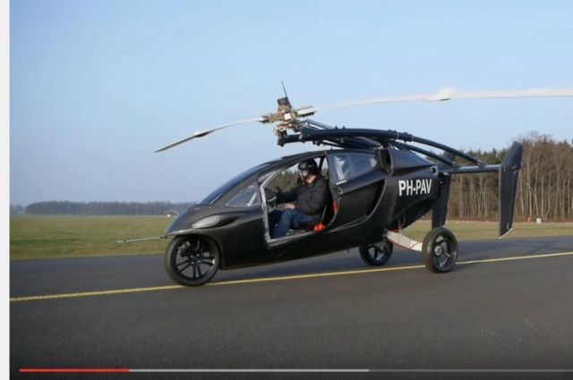 Голландская компания открыла предзаказ на летающие автомобили