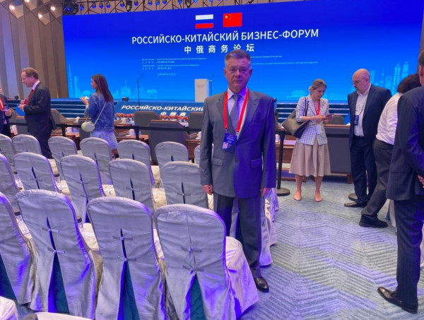 Вице-президент РСПП Павел Лебедев представил Севастополь на Китайско-Российском форуме