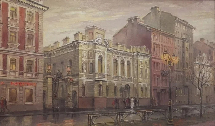 Петербург художницы Маргариты Лобановой Санкт-Петербург, Искусство, Картина, Художник, Длиннопост