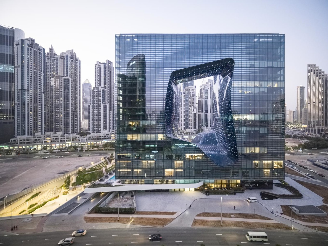 Инопланетный дизайн отеля в ОАЭ от Zaha Hadid архитектура,Заха Хадид,ОАЭ